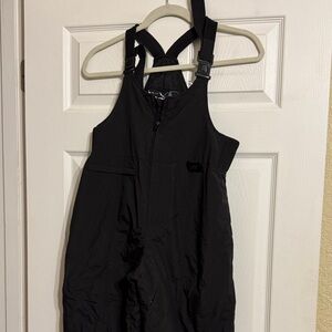 Chalet Black Kids Snow Bib One-Piece